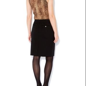 Ralph Lauren | Black Pencil Skirt